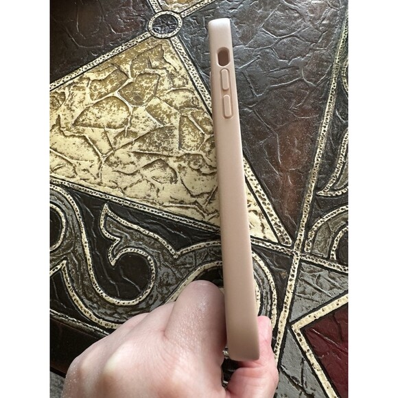 Heyday Warm Taupe Floral Phone Case IPhone 14 Pro Max Compatible - Picture 5 of 7